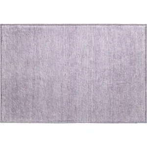 Luxury Washable Soft Essentials Lavender Rug