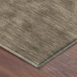 Luxury Washable Soft Essentials Mocha 8\' x 10\' Rug