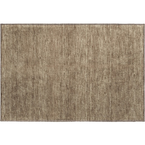 Luxury Washable Soft Essentials Mocha Rug