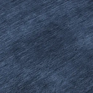 Luxury Washable Soft Essentials Navy 1\'8\" x 2\'6\" Rug