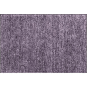 Luxury Washable Soft Essentials Plum Rug