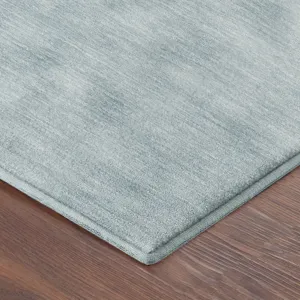Luxury Washable Soft Essentials Sky 5\' x 7\'6\" Rug