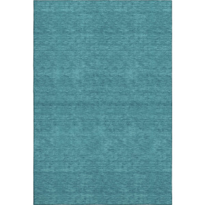 Luxury Washable Soft Essentials Turquoise Rug