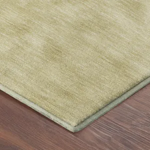 Luxury Washable Soft Essentials Wheat 9\' x 12\' Rug