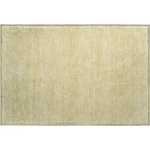 Luxury Washable Soft Essentials Wheat Rug