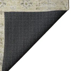 Luxury Washable Indoor/Outdoor Solace Beige 8\' x 10\' Rug