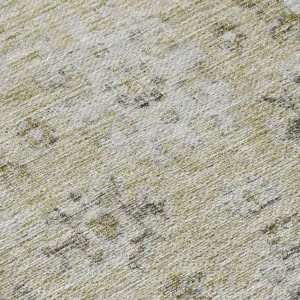 Luxury Washable Indoor/Outdoor Solace Beige 8\' x 10\' Rug