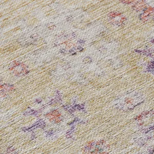 Luxury Washable Indoor/Outdoor Solace Peach 10\' x 14\' Rug
