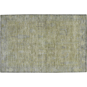 Luxury Washable Indoor/Outdoor Solace Aloe Rug