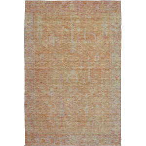Luxury Washable Indoor/Outdoor Solace Coral Rug
