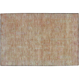 Luxury Washable Indoor/Outdoor Solace Coral Rug