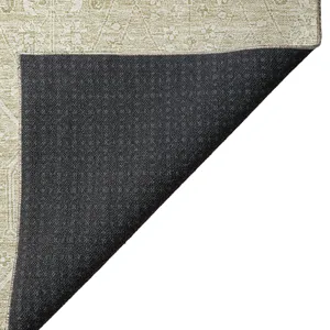 Luxury Washable Indoor/Outdoor Solace Beige 9\' x 12\' Rug