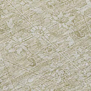 Luxury Washable Indoor/Outdoor Solace Beige 9\' x 12\' Rug