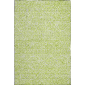 Luxury Washable Indoor/Outdoor Solace Lime Rug