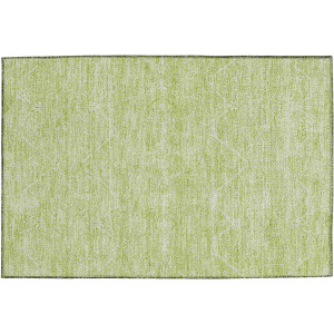 Luxury Washable Indoor/Outdoor Solace Lime Rug