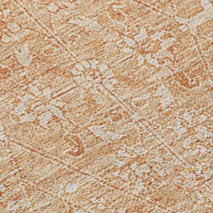 Luxury Washable Indoor/Outdoor Solace Salmon 8\' x 10\' Rug