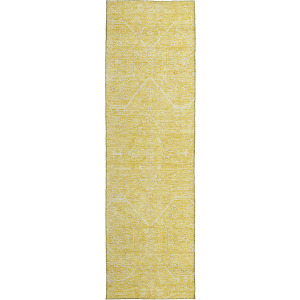 Luxury Washable Indoor/Outdoor Solace Yellow 2'3