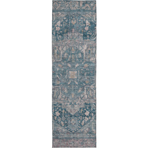 Luxury Washable Indoor/Outdoor Solace Blue 2'3