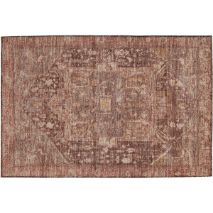 Luxury Washable Indoor/Outdoor Solace Burgundy Rug
