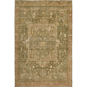 Luxury Washable Indoor/Outdoor Solace Fern Rug