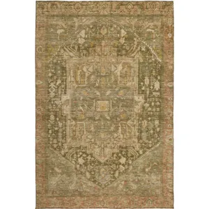 Luxury Washable Indoor/Outdoor Solace Fern 3\' x 5\' Rug
