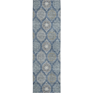 Luxury Washable Indoor/Outdoor Solace Navy 2'3