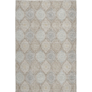 Luxury Washable Indoor/Outdoor Solace Taupe Rug