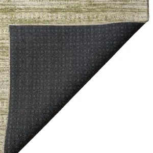 Luxury Washable Indoor/Outdoor Solace Aloe 8\' x 10\' Rug
