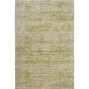 Luxury Washable Indoor/Outdoor Solace Aloe 8\' x 10\' Rug