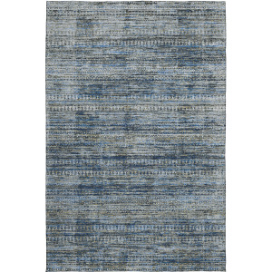 Luxury Washable Indoor/Outdoor Solace Denim Rug