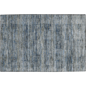 Luxury Washable Indoor/Outdoor Solace Denim Rug