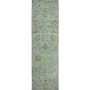 Luxury Washable Indoor/Outdoor Solace Aloe 2'3