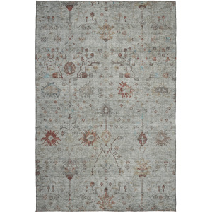 Luxury Washable Indoor/Outdoor Solace Gray Rug