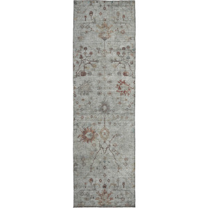 Luxury Washable Indoor/Outdoor Solace Gray 2'3