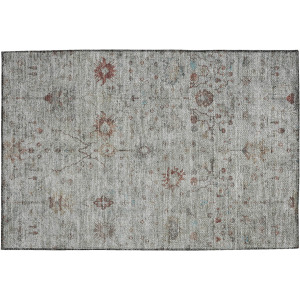 Luxury Washable Indoor/Outdoor Solace Gray Rug