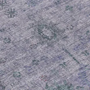 Luxury Washable Indoor/Outdoor Solace Lavender 2\'6\" x 3\'10\" Rug