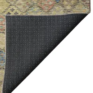 Luxury Washable Indoor/Outdoor Solace Gold 5\' x 7\'6\" Rug