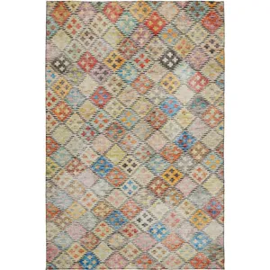 Luxury Washable Indoor/Outdoor Solace Paprika 10\' x 14\' Rug