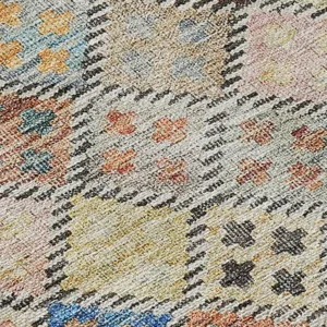 Luxury Washable Indoor/Outdoor Solace Paprika 10\' x 14\' Rug