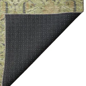 Luxury Washable Indoor/Outdoor Solace Aloe 8\' x 10\' Rug