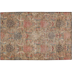 Luxury Washable Indoor/Outdoor Solace Tan Rug