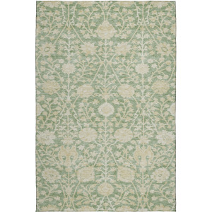 Luxury Washable Indoor/Outdoor Solace Aloe Rug