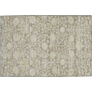 Luxury Washable Indoor/Outdoor Solace Mocha Rug
