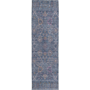 Luxury Washable Indoor/Outdoor Solace Denim 2'3