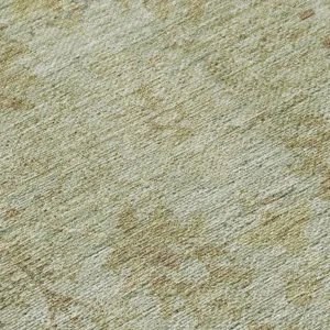 Luxury Washable Indoor/Outdoor Solace Sage 2\'6\" x 3\'10\" Rug