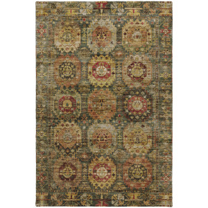 Indoor/Outdoor Silk Road Fern Rug