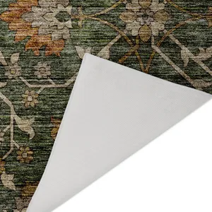 Indoor/Outdoor Silk Road Basil 2\'6\" x 3\'10\" Rug