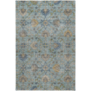 Indoor/Outdoor Silk Road Denim Rug