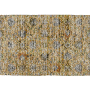 Indoor/Outdoor Silk Road Saffron Rug