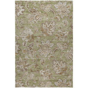 Indoor/Outdoor Silk Road Aloe Rug